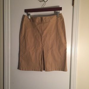 Liz Claiborne khaki skirt